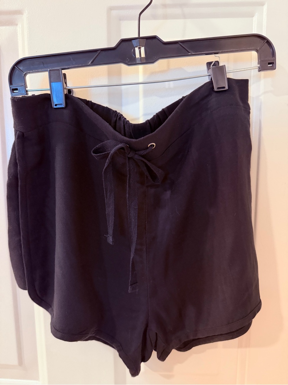 Mossimo Supply Co. Black Drawstring Shorts